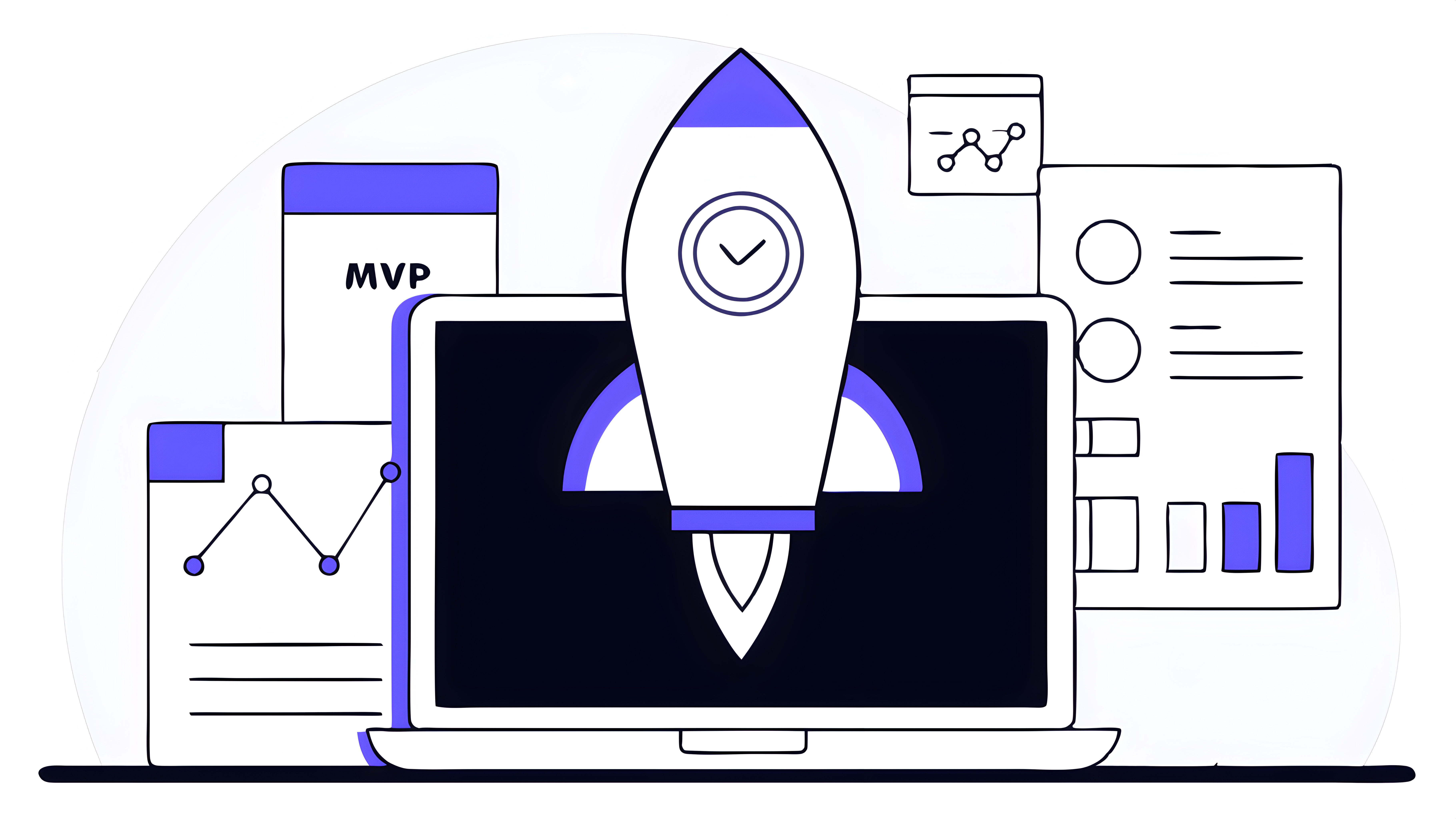 MVP Launchpad Illustration